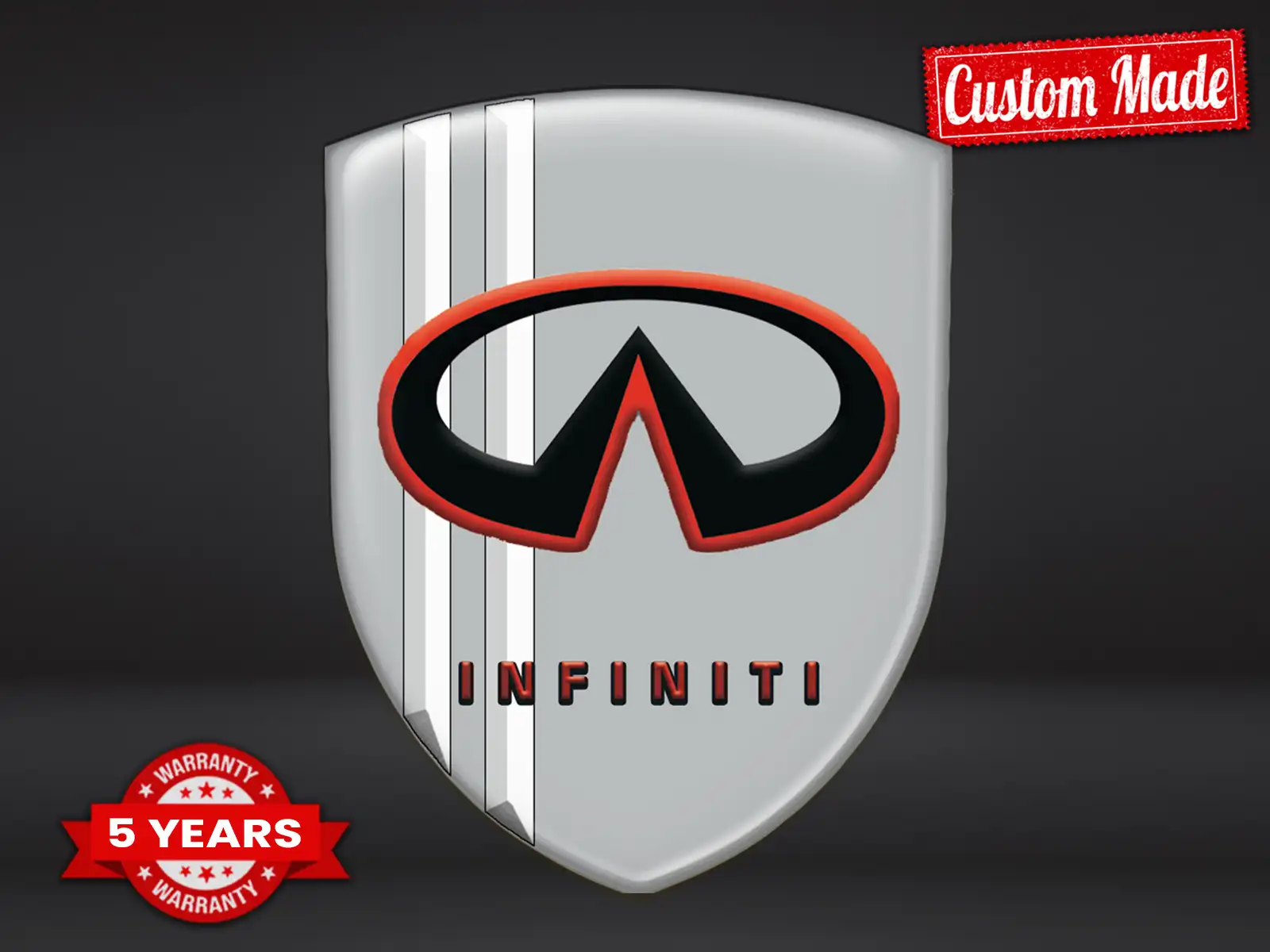 Infiniti Fensteraufkleber Stabil Max Design Professionell